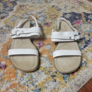 Aerosoles White Sandals Women's Size 6